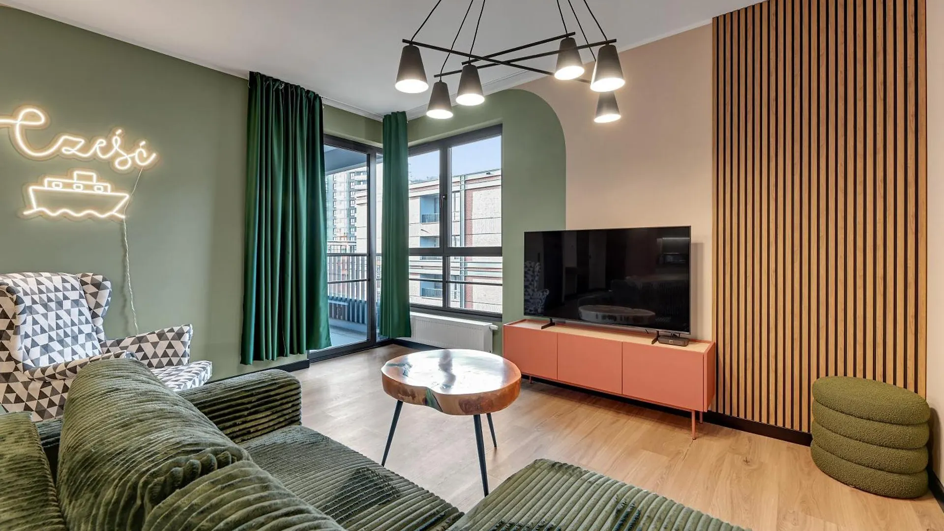 Appartement Doki Living By Blue Mandarin Parking & Foodhall Gdańsk