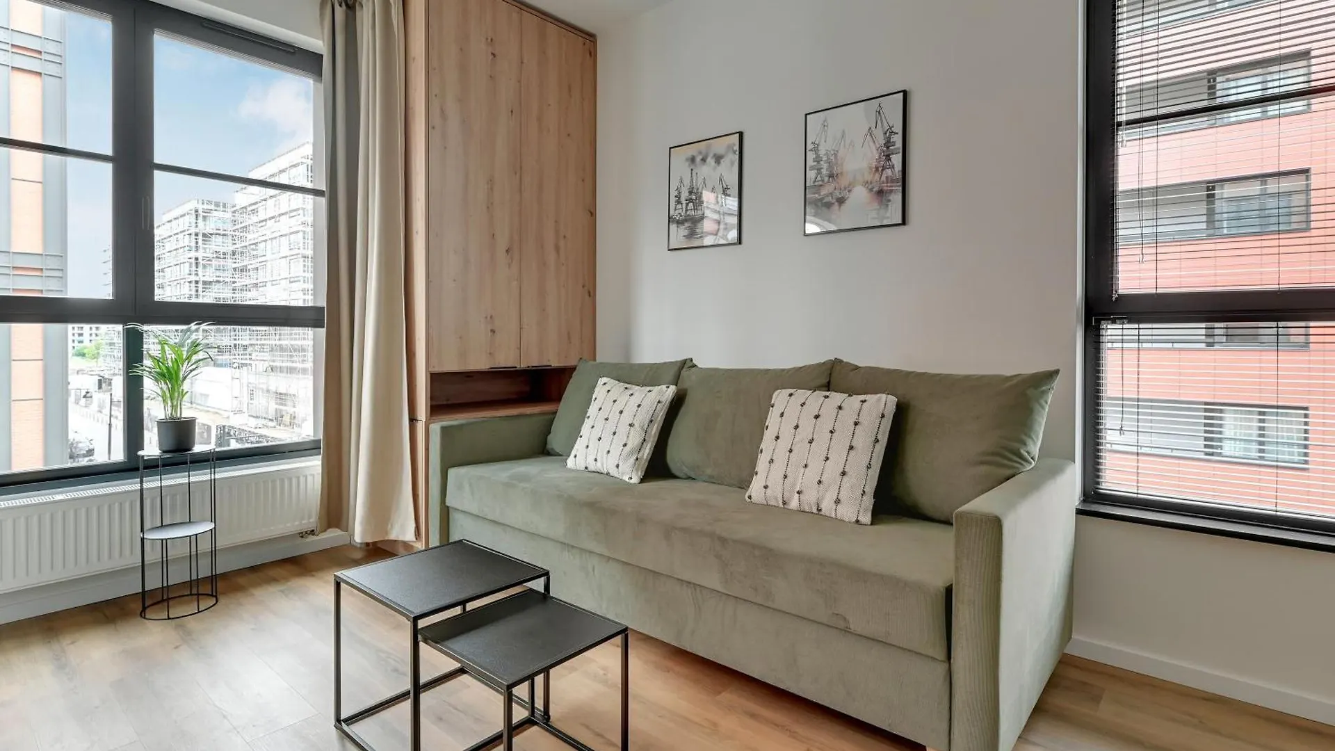 Doki Living By Blue Mandarin Parking & Foodhall Gdańsk Appartement