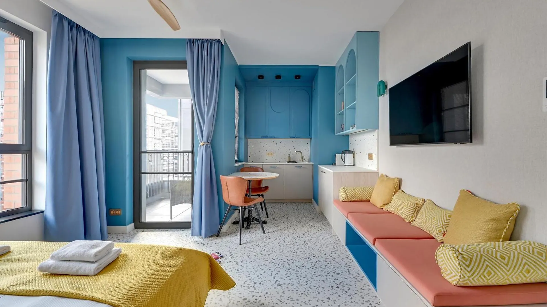 Appartement Doki Living By Blue Mandarin Parking & Foodhall Gdańsk Polen