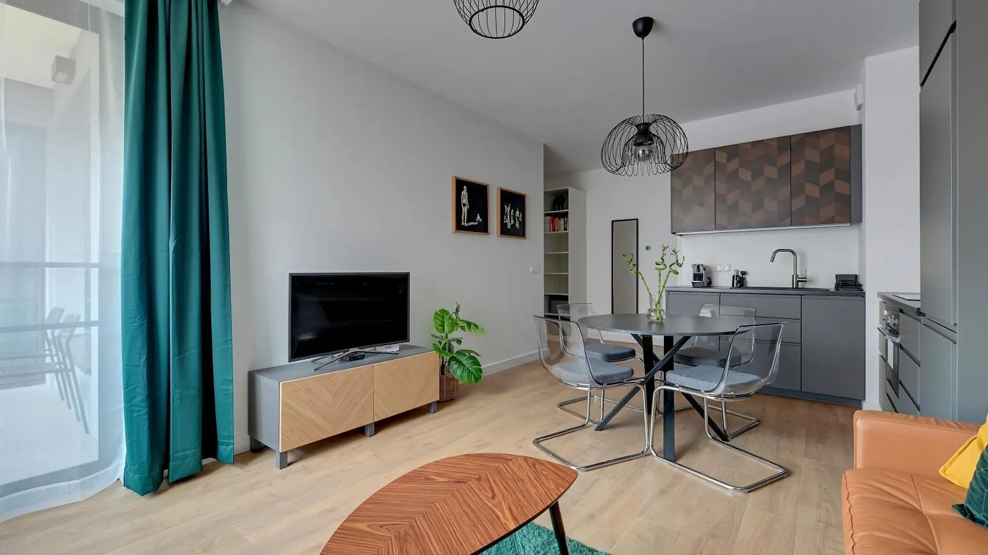 Appartement Doki Living By Blue Mandarin Parking & Foodhall Gdańsk Polen