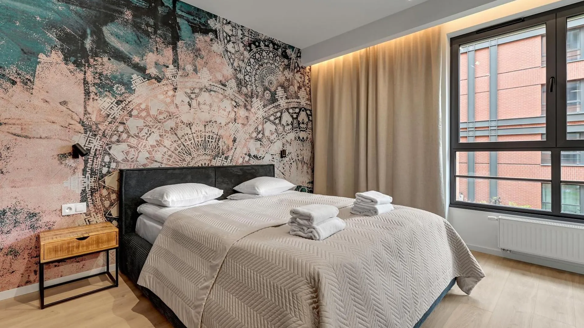 Appartement Doki Living By Blue Mandarin Parking & Foodhall Gdańsk Polen